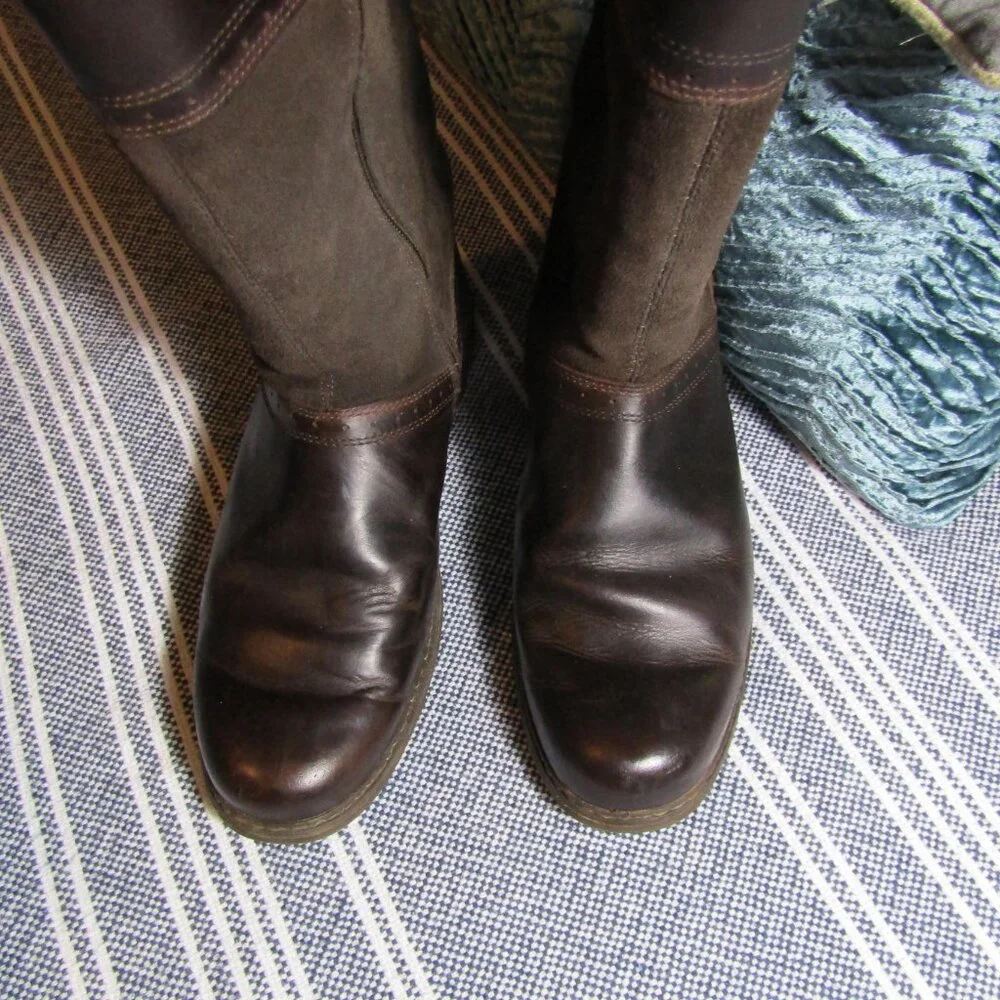 Timberland Earthkeeps Maplebrook Tall Boots Size 5.5